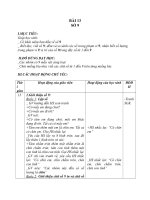 Giáo án toán 1 chương 1 bài 13 số 9 2 