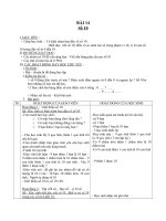 Giáo án toán 1 chương 1 bài 14 số 10 3 