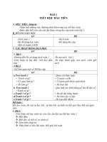 Giáo án toán 1 chương 1 bài 1 tiết học đầu tiên 3