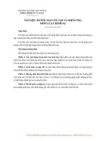 Hướng dẫn ôn tập và làm bài thi môn Luật Dân sự 1