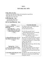 Giáo án toán 1 chương 1 bài 1 tiết học đầu tiên 7