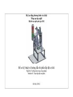 Module 1 lắp cơ khí trạm lắp đặt sản phẩm