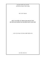 Một cách tiếp cận trong khai phá dữ liệu để chuẩn đoán bệnh tim cho bệnh nhân ngoại trú