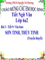 Bài giảng ngữ văn 6 bài 3 sơn tinh, thủy tinh4 