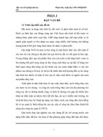 Thực trạng và giảipháp nâng cao hiệu quả nuôi trồng thuỷ sản nước mặn, nước lợ của HTXDV hải châu xã đông minh huyện tiền hải tỉnh thái bình 