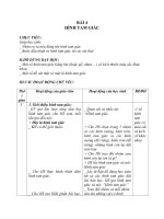 Giáo án toán 1 chương 1 bài 4 hình tam giác 2