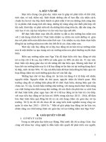 skkn Một số giải pháp huy động trẻ ăn bán trú, nhằm nâng cao chất lượng chăm sóc giáo dục trẻ tại trường mầm non Nga Văn