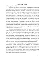 Nghiên cứu những nhân tố tác động đến chính sách cổ tức của ngân hàng cổ phần Á Châu (ACB)