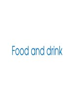 food and drink powerpoint 