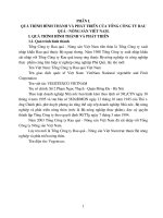 Báo cáo thực tập tại Tổng công ty Rau quả Việt Nam