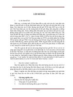 Các nhân tố ảnh hưởng đến tỷ giá hối đoái ở việt nam và những biến động của nó từ năm 2007 đến tháng11/2010