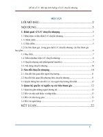 đề tài Bài tập tình huống về L/C chuyển nhượng