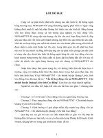 Vấn đề huy động vốn tại NHNo&PTNT – Chi nhánh huyện Quảng Uyên tỉnh Cao Bằng