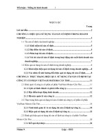 MỘT SỐ GIẢI PHÁP VÀ KIẾN NGHỊ NHẰM NÂNG CAO HIỆU QUẢ SỬ DỤNG TÀI SẢN CỐ ĐỊNH TẠI CÔNG TY CỔ PHẦN VIETNAM MOTORS CẦN THƠ