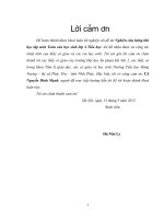 Nghiên cứu hứng thú học tập môn toán của học sinh lớp 4 tiểu học 