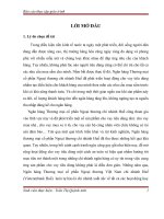 Thực trạng và giảipháp hoạt động cho vay tiêu dùng tại Ngân hàng Thương mại cổ phần Ngoại thương chi nhánh Huế