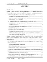 Một số giải pháp mở rộng cho vay đối với doanh nghiệp vừa và nhỏ tại Ngân hàng phát triển nhà Đồng bằng sông Cửu Long Thành phố Lào Cai