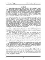 Phân tích tình hình hoạt động quản lý Ngân sách xã địa bàn huyện Lạng Giang Bắc Giang Thực trạng giải pháp