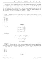 Lí Tìm hệ số trong giải bài tập lí