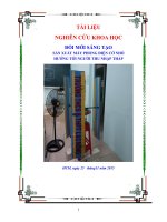 ĐỔI MỚI SÁNG TẠO MÁY ĐIỆN GIÓ 2015