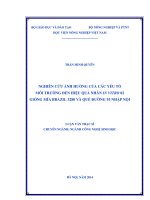 nghiên cứu ảnh hưởng của các yếu tố môi trường đến hiệu quả nhân in vitro 02 giống mía brazil 3280 và quế đường 93 nhập nội