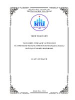 Tách chiết, tinh sạch và tính chất của protease nội tạng tôm hùm xanh (panulirus homarus) nuôi tại vùng biển khánh hòa