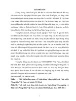 Tình hình hoạt động kinh doanh của Ngân hàng Nông nghiệp và Phát triển Nông thôn Việt Nam chi nhánh Mỹ Đình giai đoạn 2009-2011