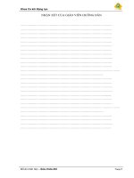 Xây dựng quy trình phục hồi và sửa chữa hệ thống lái