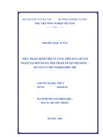 thực trạng bệnh viêm tử cung trên đàn lợn nái ngoại tại một số gia trại thuộc huyện kim bảng  hà nam và thử nghiệm điều trị