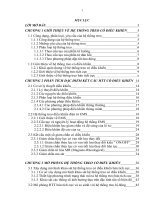 CHẨN ĐOÁN HỆ THỐNG TREO CÓ ĐIỀU KHIỂN TRÊN Ô TÔ DU LỊCH