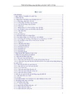 Thiết kế hệ thống cung cấp điện xe du lịch 5 chỗ 1,153 tấn