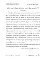 Công ty cổ phần cơ khí chính xác và thương mại LPC