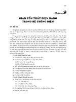 Các biện pháp giảm tổn thất điện năng trên lưới điện phân phối