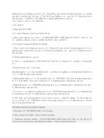 Nâng cao vai trò của sở văn hoá thể thao và du lịch trong công tác bảo tồn và phát huy giá trị văn hoá truyền thống của tỉnh cao bằng (nghiên cứu trường hợp lễ hội pháo hoa, huyện quảng uyên 