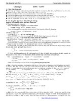 Phân dạng và cách giải đầy đủ nhất este