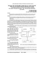 các giải pháp tự động hóa xử lý nước thải ứng dụng cho nhà máy sản xuất bia vừa và nhỏ