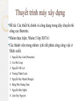 Dây chuyền thi công cọc Barrette