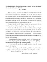 Ứng dụng phần mềm SolidWorks mô phỏng và xác định ứng suất tác dụng lên cần của máy đào Komatsu PW 210-1