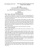 Quy chế tuyển sinh đại học - cao đẳng 2015