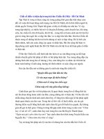 Chất cổ điển và hiện đại trong bài thơ Chiều tối (Mộ) - Hồ Chí Minh