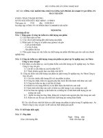 ĐỀ CƯƠNG CÔNG tác KIỂM TRA CHẤT LƯỢNG sản PHẨM áo JAKET tại CÔNG TY MAY sài gòn 