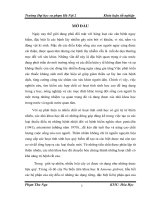 Nghiên cứu thành phần megastigmane từ quả cây na biển (annona glabra) 