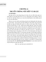 chương 4 truyền thông nối tiếp và rs 232