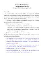 ĐỀ THI HÓA PHÂN TÍCH CÓ ĐÁP ÁN CHI TIẾT