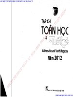 TẠP CHÍ TOÁN HỌC VÀ TUỔI TRẺ