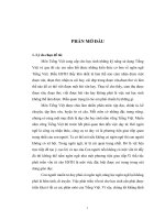 Tìm hiểu sự mở rộng và hiểu biết vốn từ ngữ miêu tả cho HSTS thông qua các dạng bài văn miêu tả lớp 4, lớp 5 