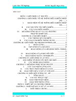 thiết kế hệ thống điều khiển nhệt độ bằng vi xử lý 