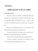 chương 1 thiết kế kit vi xử lý at8952