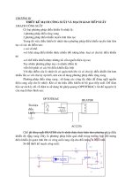 chương 3 thiết kế mạch công suất và mạch giao tiếp xuất