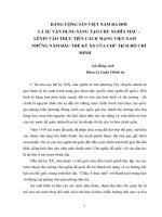 LỊCH sử RA đời của ĐẢNG CỘNG sản VIỆT NAM